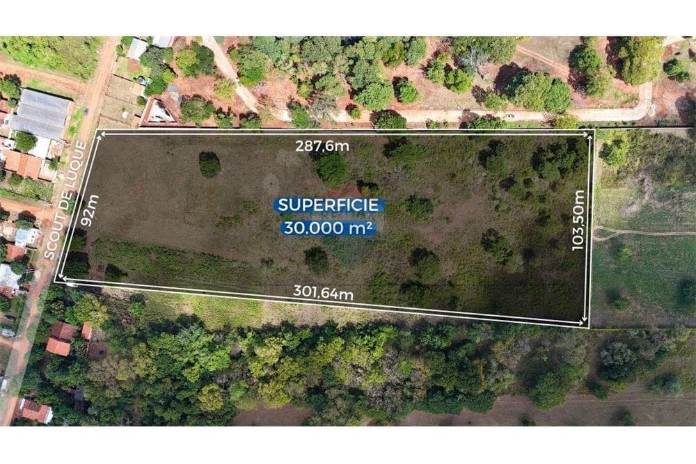 Terreno de 30.000 m2 en zona estratégica de Luque en venta