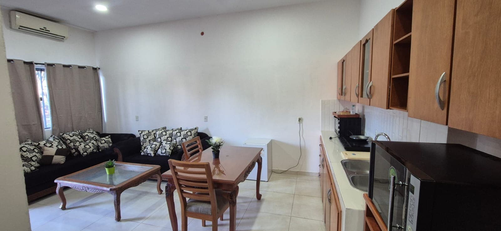 Alquilo Hermoso Departamento amoblado de 1 dormitorio 7 minutos del Nuevo Palacio de Justicia de Fernando de la Mora