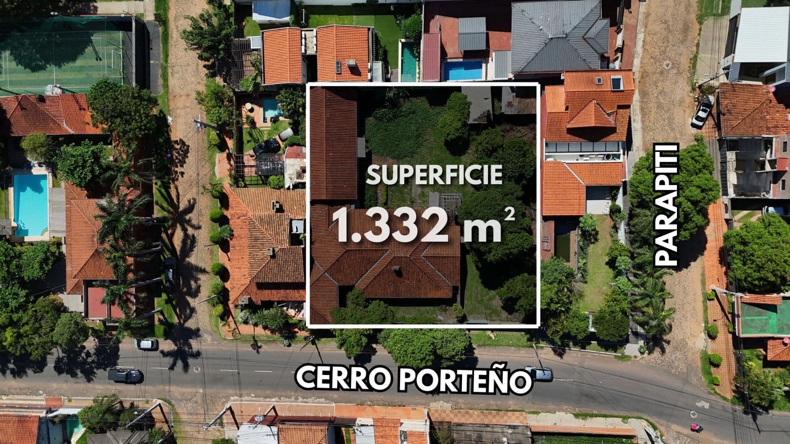 Vendo importante terreno en fdo. Zona norte