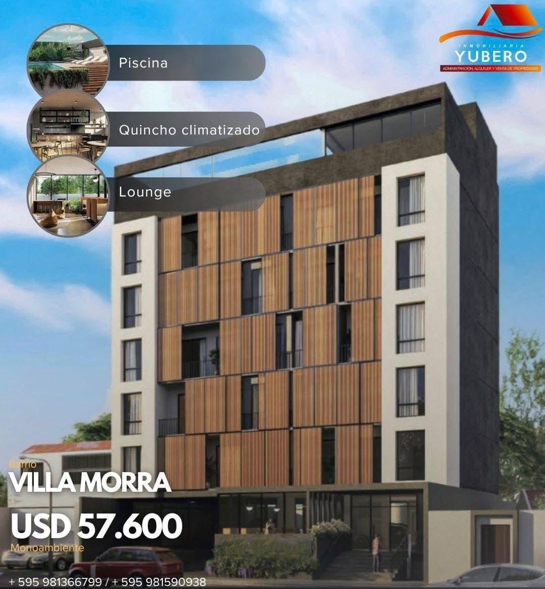 Exclusivo Barrio Villa Morra: Inversión Premium a pasos de Recoleta, en el corazón del eje corporativo y comercial de Asunción. Financiación flexible con entrega mínima