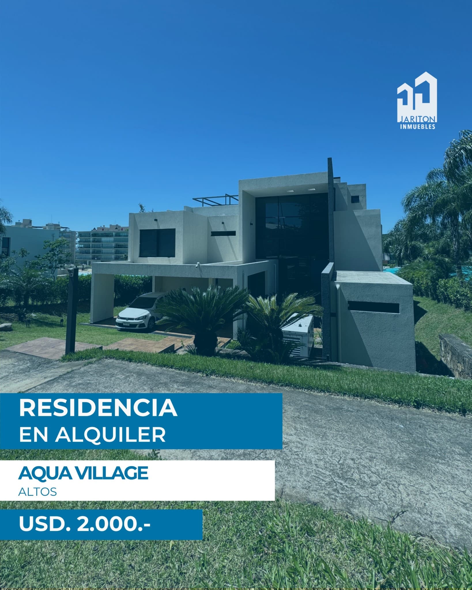 Residencia Premium en alquiler en Acqua Village – Elegancia, confort y vistas inigualables ?