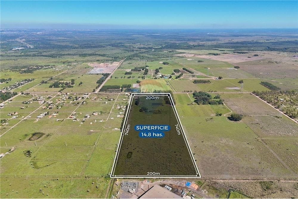 Excepcional propiedad de 14,8 hectáreas en Villa Hayes, ideal para inversión o desarrollo