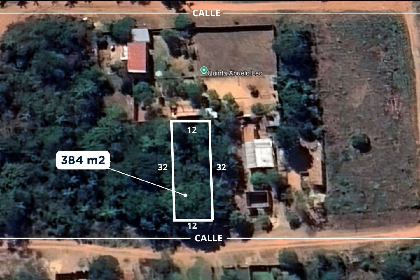 Terreno en Luque - tarumandy en venta (384 m2)