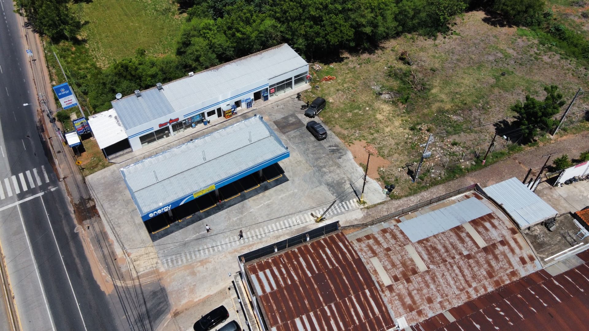 Vendo terreno para desarollo o estacion de servicio sobre ruta mariscal estigarribia en San Lorenzo zona una