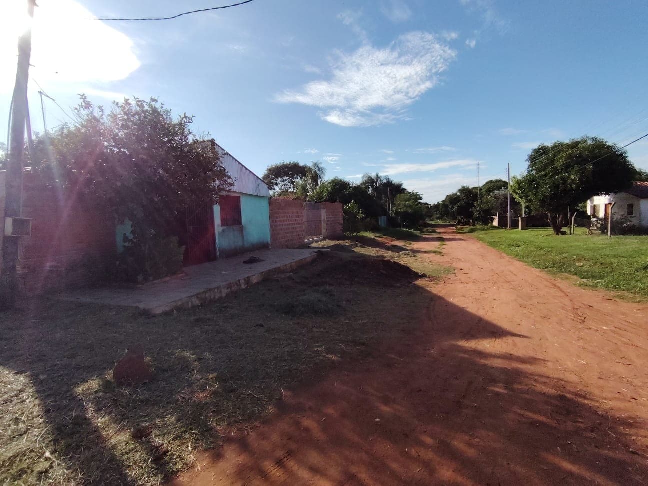 Vendo terreno en esquina, amurallado 418m2- capiata_ jg