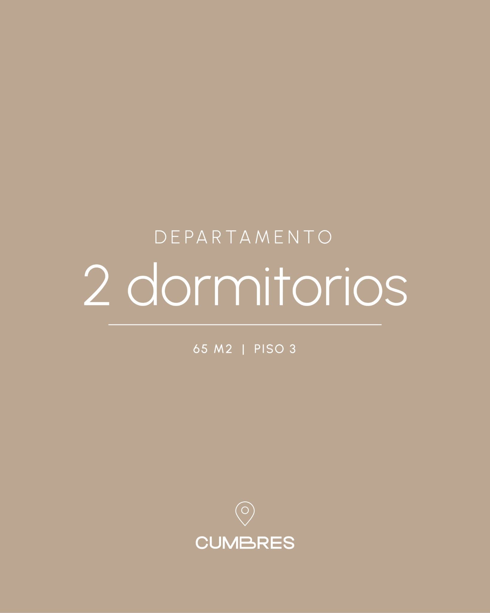 Departamento de 2 dormitorios en alquiler - Urban Cumbres CA0308