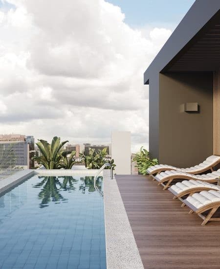 Departamento de 2 Dormitorios y 2 Baños Balcon Amplio en Venta – Near Shopping Mariscale Villa Morra / Recoleta