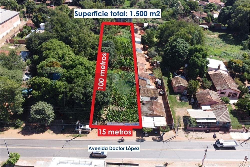 En venta amplio terreno sobre ruta en Capiatá J.A