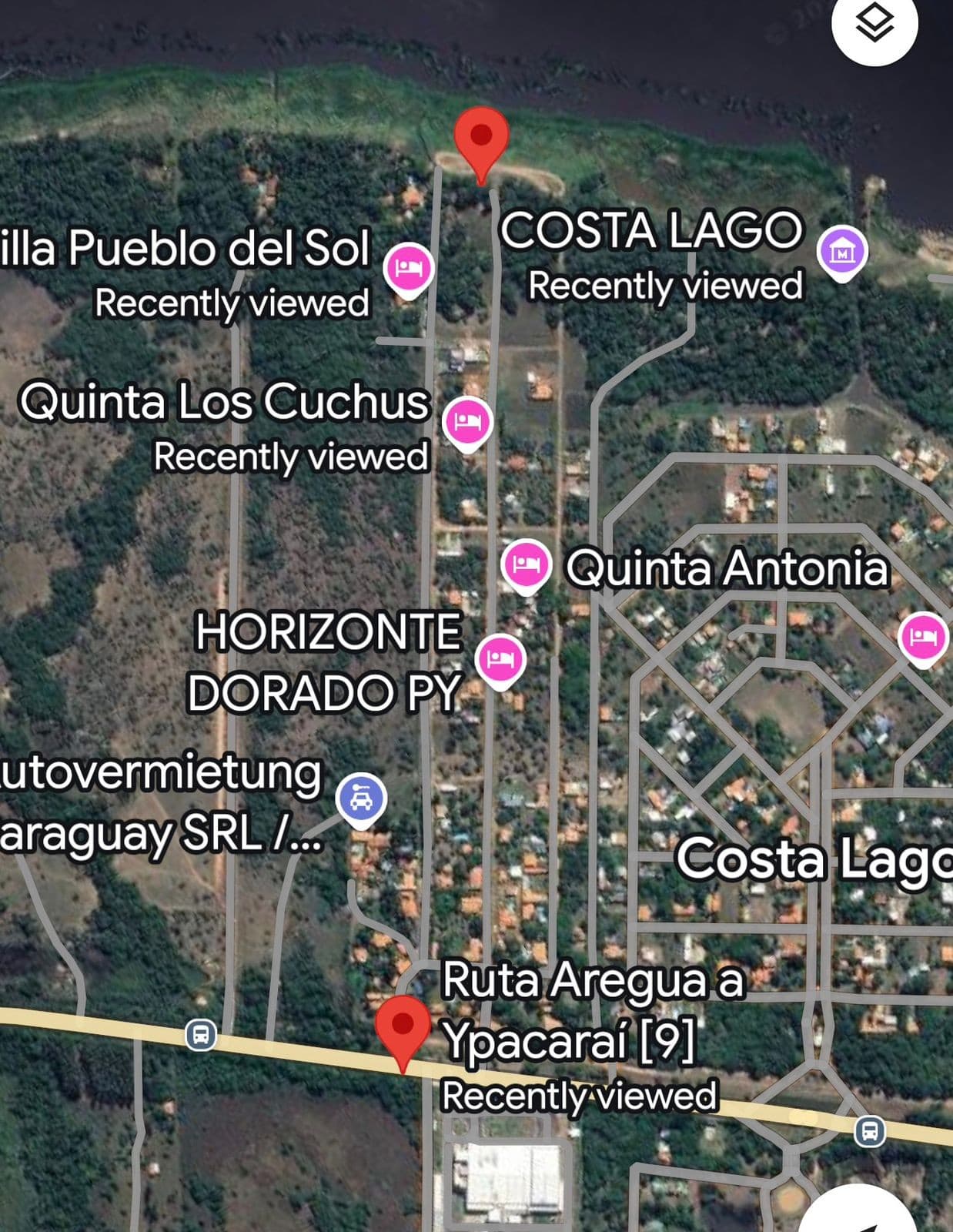 Vendo amplio terreno zona ypacarai