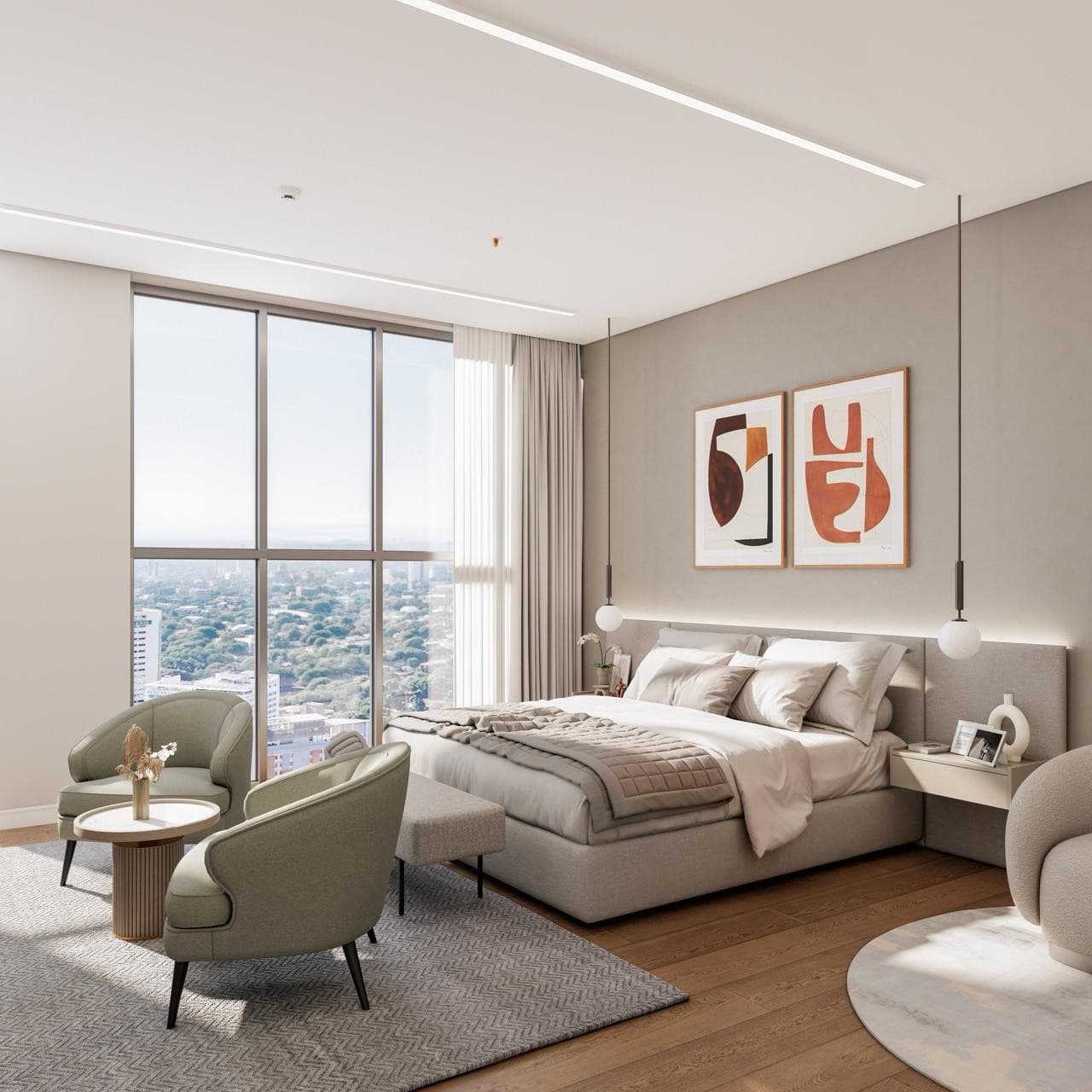 Penthouse de piso completo, zona shopping del sol, paseo la galería j.a