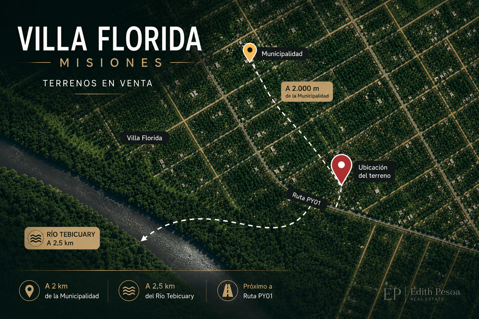 Oportunidad de Inversión en Villa Florida | 1.800 m² en Zona de Crecimiento