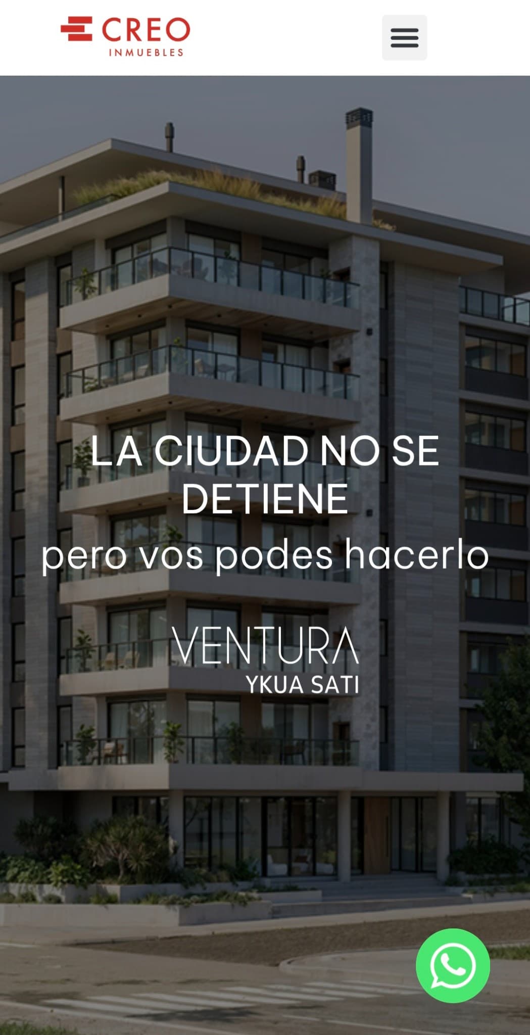 Ventura Ykua Sati ultima unidad en Zona Goethe Barrio San Jorge