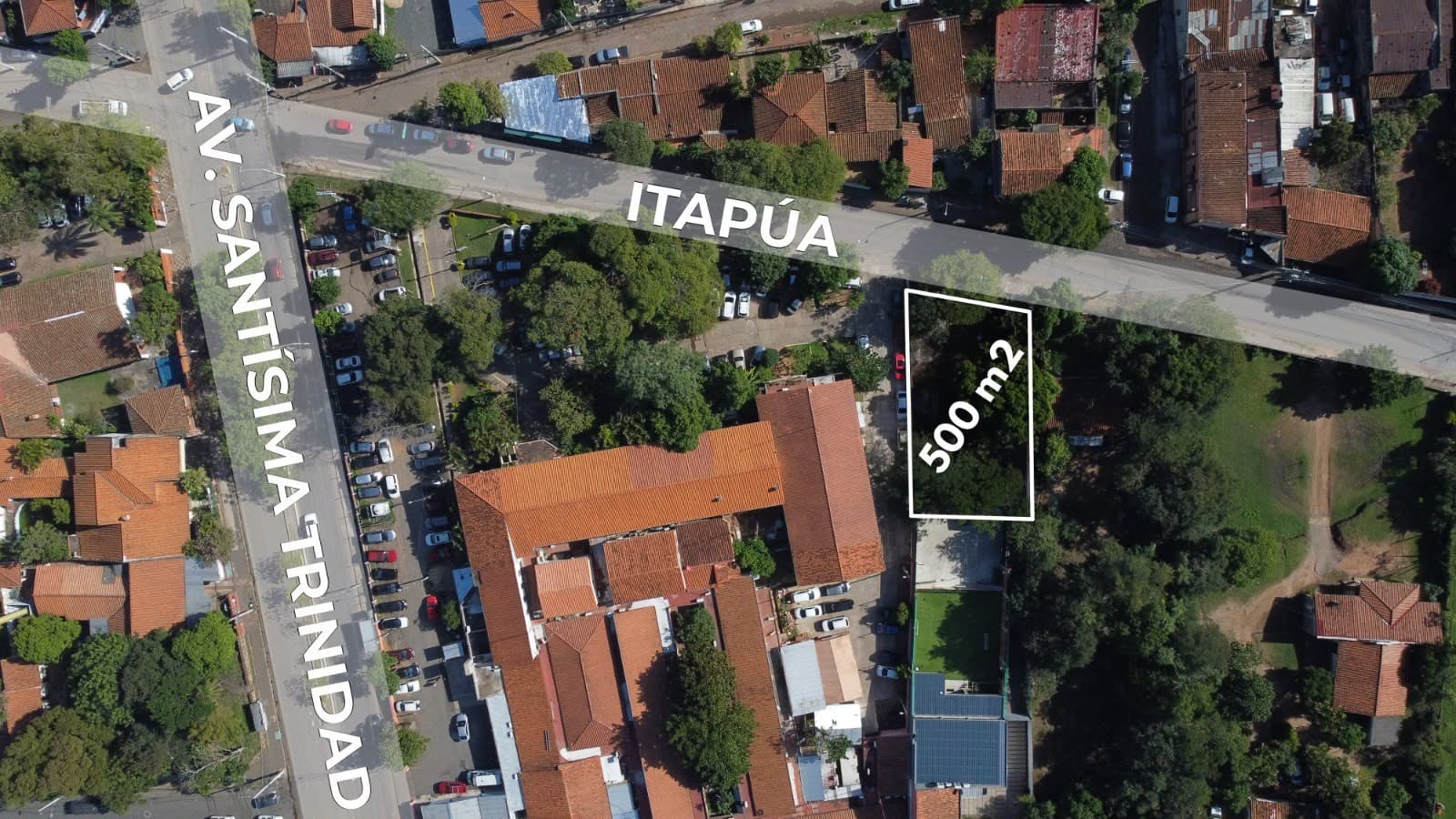 Vendo terreno en barrio mburucuya
