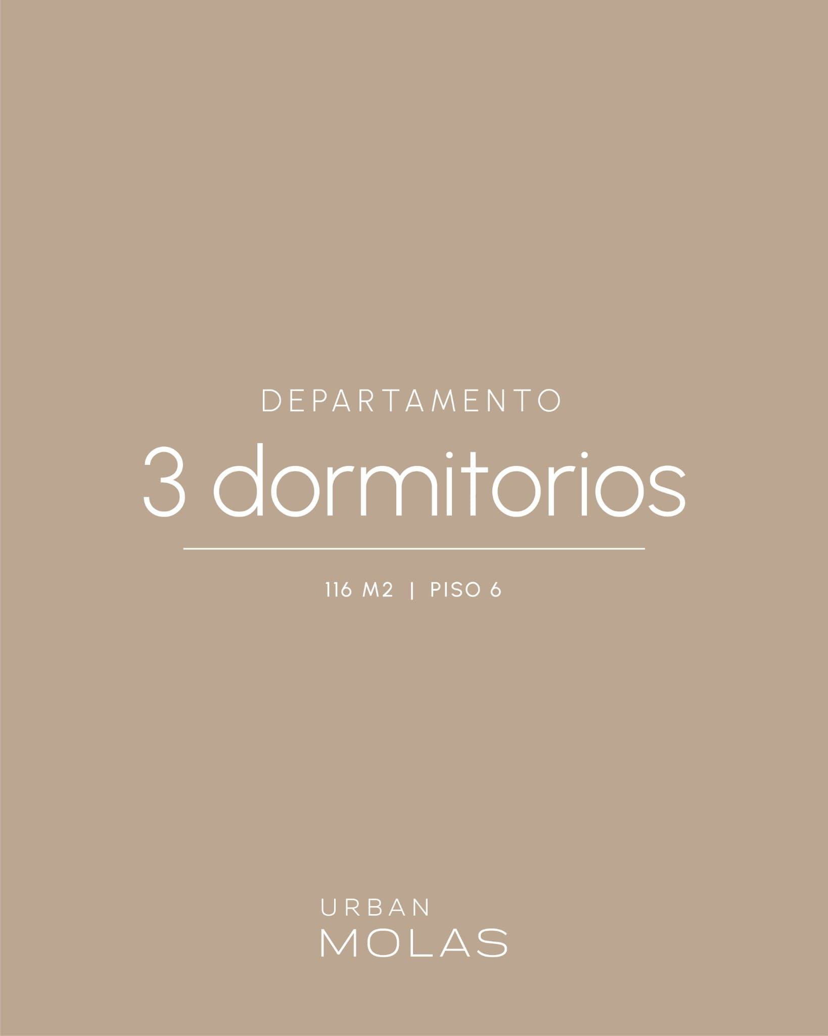 Departamento exclusivo de 3 dormitorios en alquiler! - Urban Molas MB601