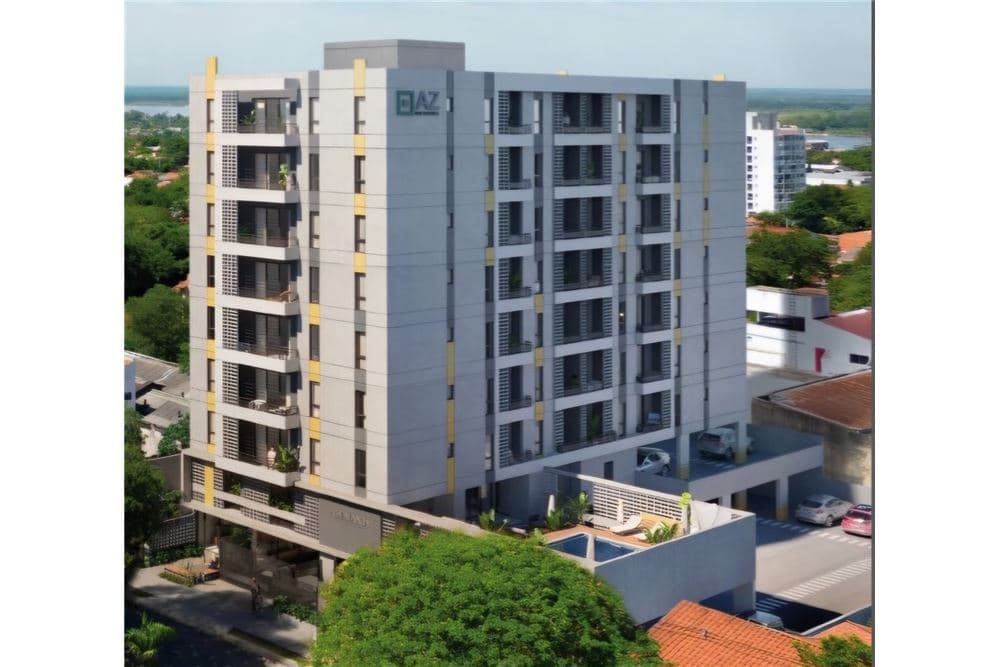 Departamento-Venta-Edificio ALEMANIA, Sajonia, Asunción