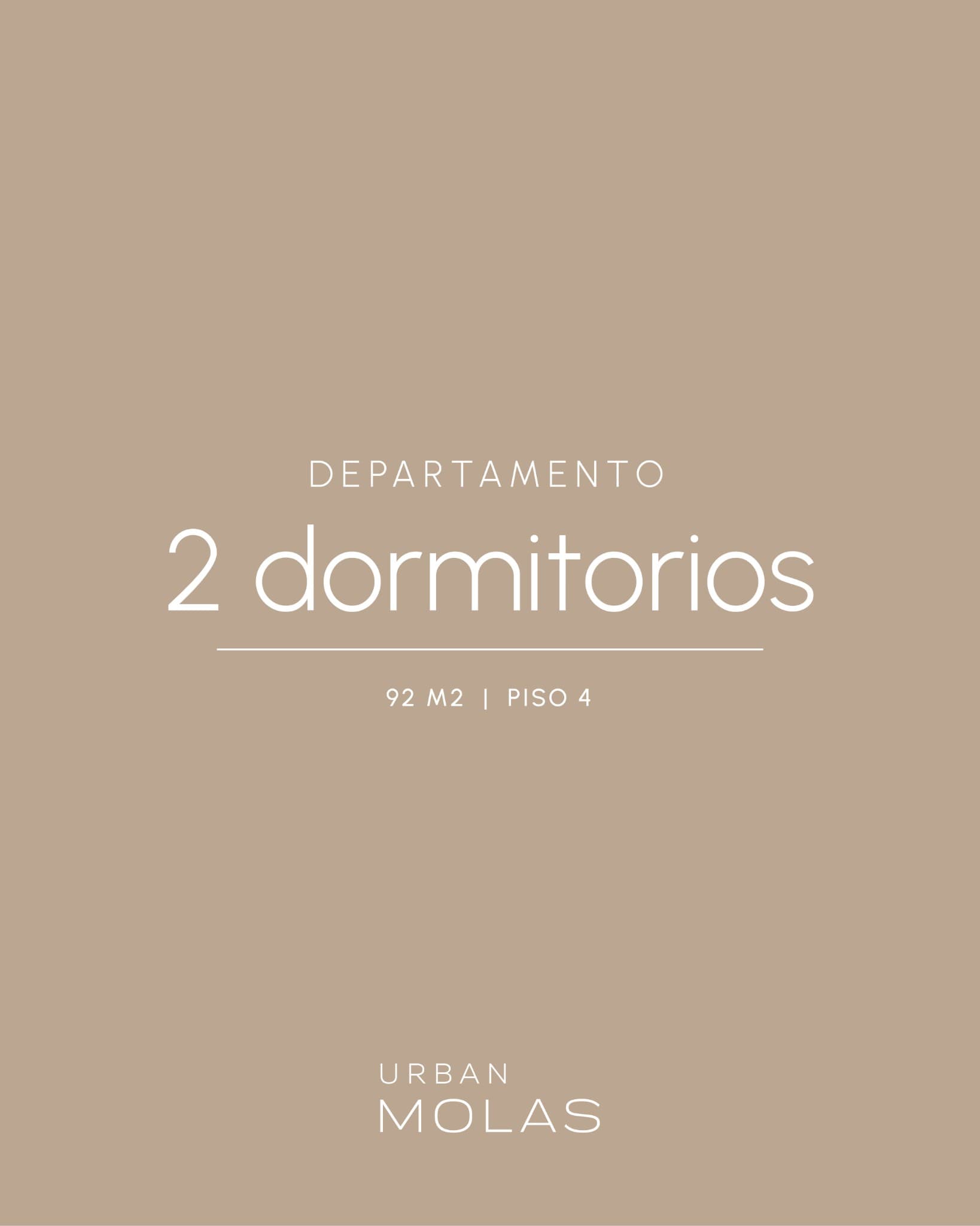 Departamento exclusivo de 2 dormitorios en alquiler! - Urban Molas MA0403