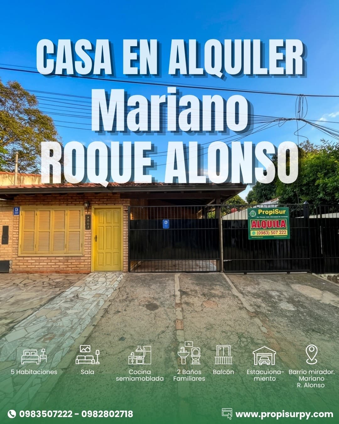 Casa en Alquiler
