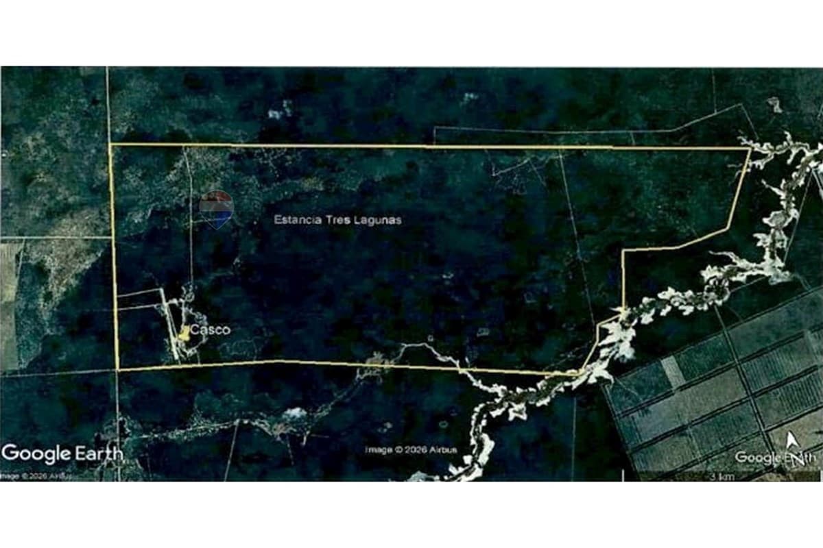 Estancia en venta de 3349 hectáreas en Fuerte Olimpo