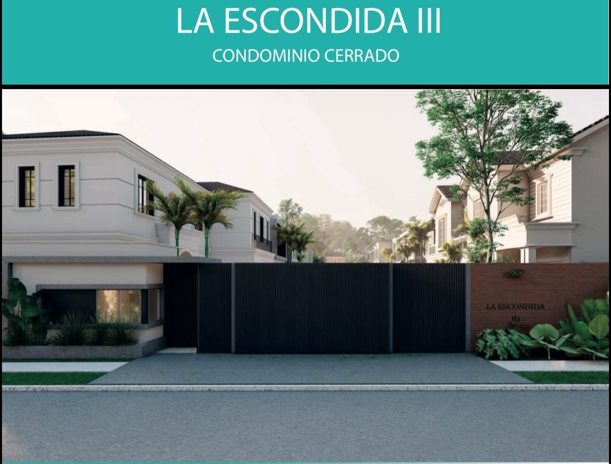Vendo casas en el Barrio Cerrado La Escondida III