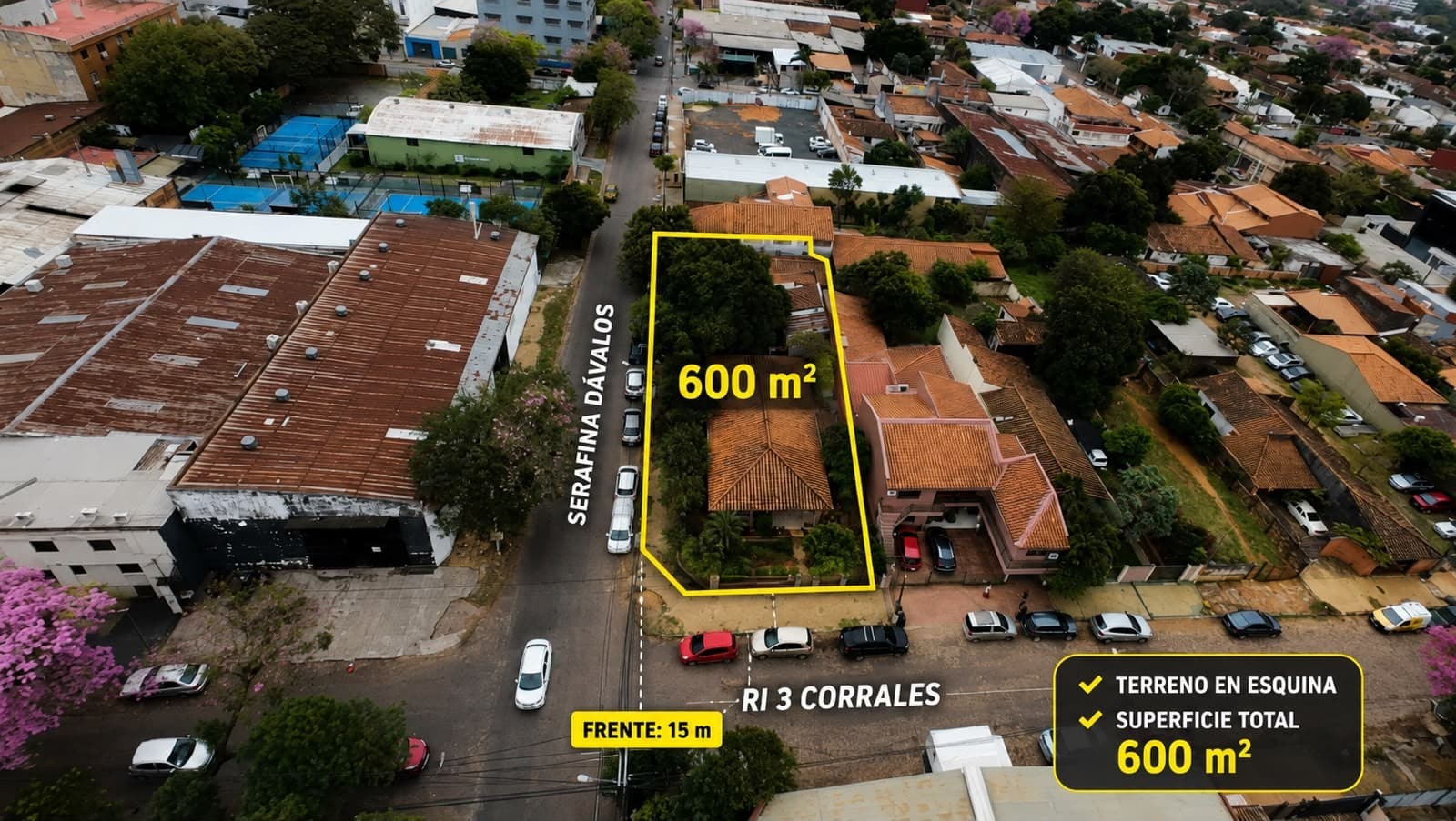 Vendo terreno en los laureles