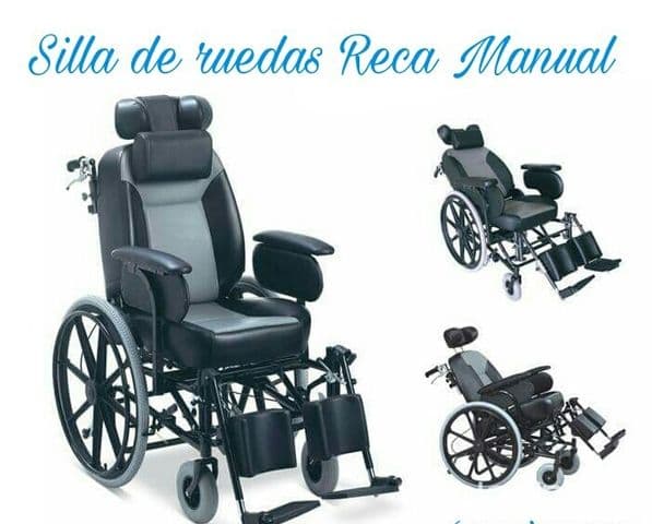 Silla de ruedas con relajación reca