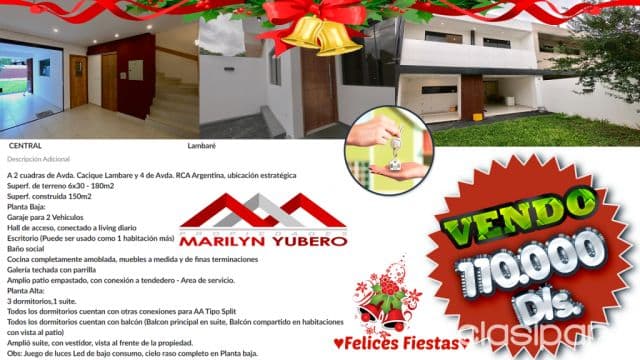 Oferta!!!! Amplio duplex en lambare, z/canal 13 cod: Cl710
