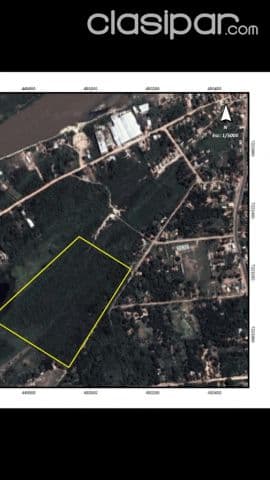 Villa hayes (s/ rio paraguay): 228 hectáreas ideales p/ emprendimientos industriales
