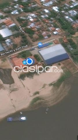 Ita enramada s/ río paraguay: 8.409,25m2 + depósitos, oficinas, infraestructura full