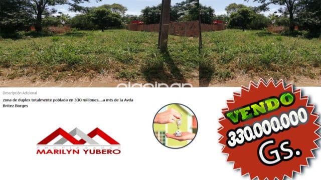 terreno en laurelty Luque 12x48..zona de duplex COD:CL720