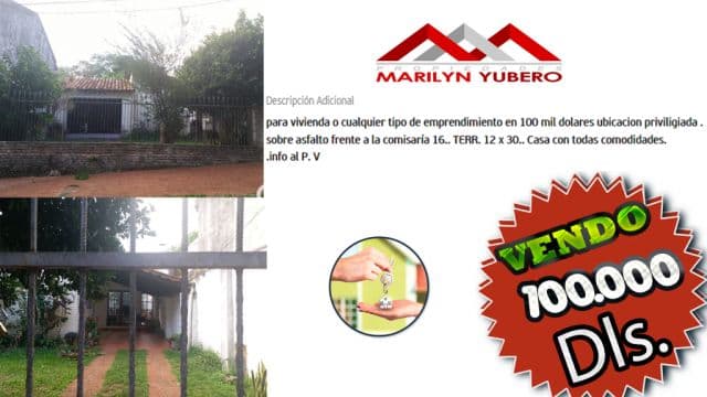 propiedad en Lambaré COD: CL 724