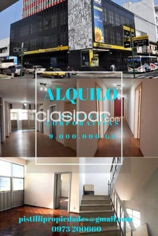 Amplias Oficinas Corporativas Centro de Asunción