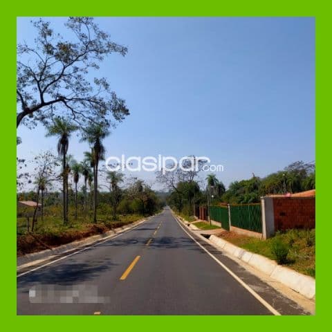 360 metros cuadrados. Dto. Central. Itagua. 12 metros de Frente X 30 metros de Fondo. Vend