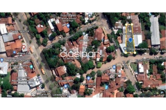 terreno de 592 MTRS2 a 200 mtrs de Médicos del Chaco-Bo.Nazareth-Asuncion