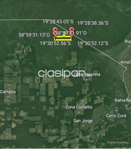 Estancia en Zona Chovoreca. Departamento de Alto Paraguay-CLCS4810381