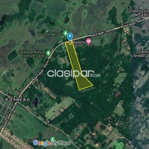 Excelente Oportunidad EN VENTA TERRENO en la maravillosa ciudad de ATYRA