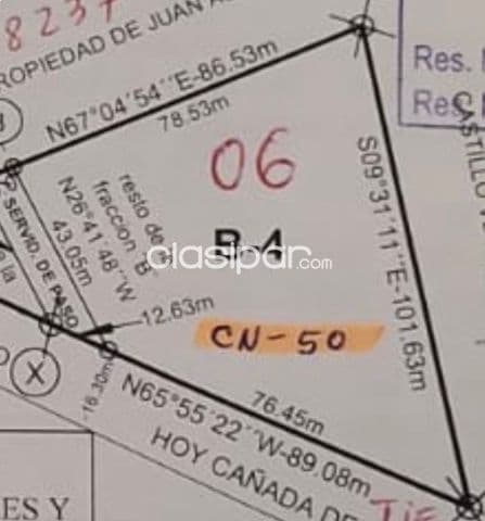 Terreno en venta zona Rakuira