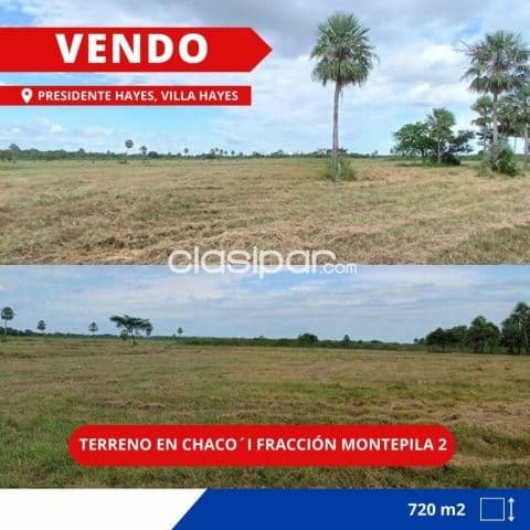 Dos terrenos juntos en chaco´i ruta a nanawa