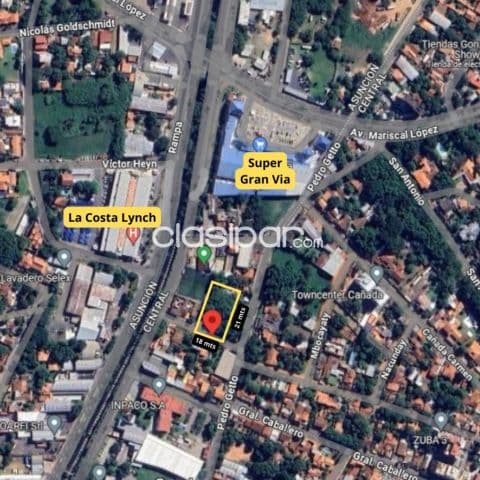 Terreno en fndo. De la mora zona norte