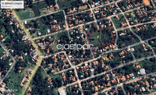En venta terreno en limpio en la zona isla aranda