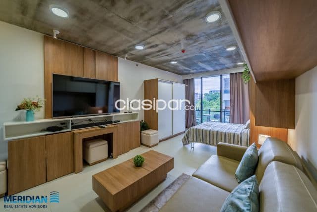 Departamento Monoambiente amoblado zona shopping del Sol