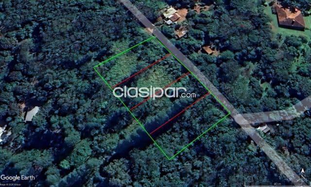 4 terrenos en altos de 1.000 m2 c/uno zona ruta altos – San Bernardino cod: V0307