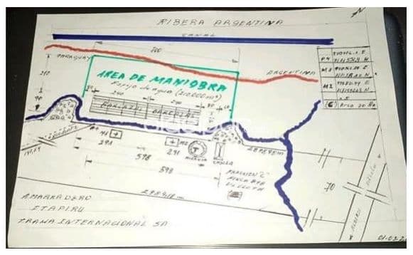 Venta: Villeta, alberdi, 20 has inmejorables p/ puertos s/ rio paraguay, gran profundidad