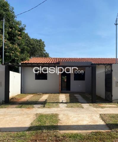 Casa a estrenar de 2 habitaciones en Ñemby pa’i ñu