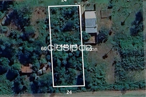 En venta 1.440 m2 de terreno en caacupé
