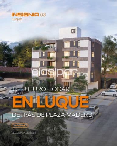Departamentos en pozo de 2 dormitorios en Luque - jardín de oro