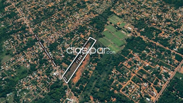📣amplio terreno de 21.528 m2 en barrio ytororo - ypane📣