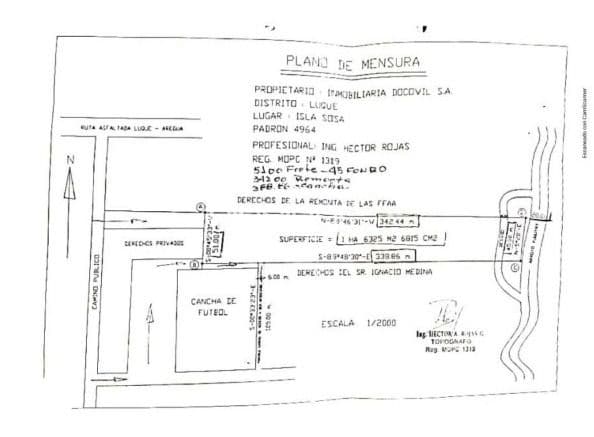 Rematamos dos hectáreas_remonta Luque /venta exclusiva sin intermediario