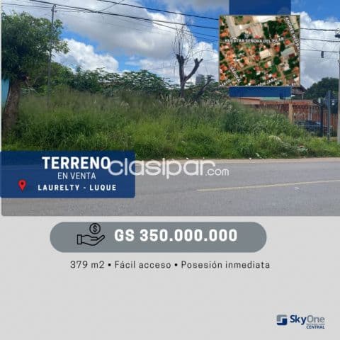 Espectacular terreno en Luque – barrio laurelty