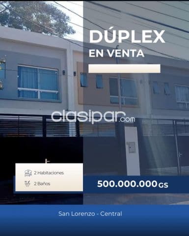Dúplex en Venta en San Lorenzo