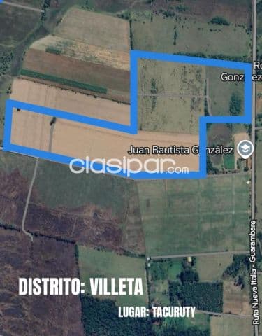 56 hectareas en villeta